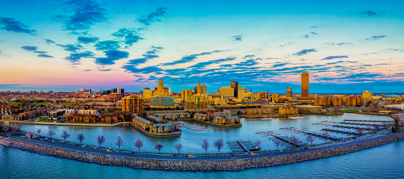 Waterfront Sunset