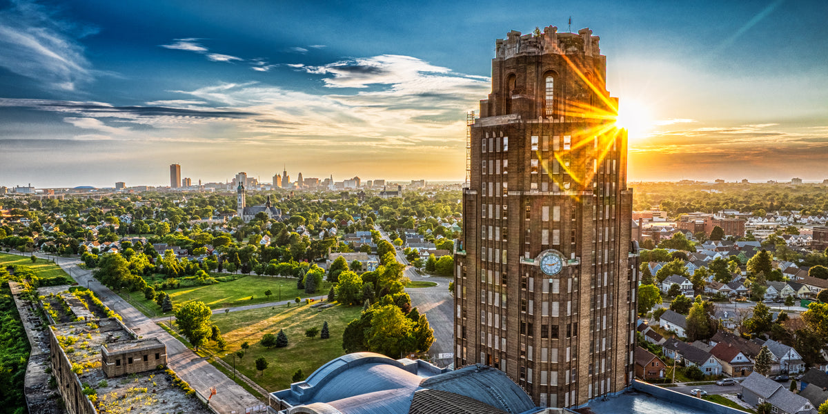 Central Terminal Sunset Flare