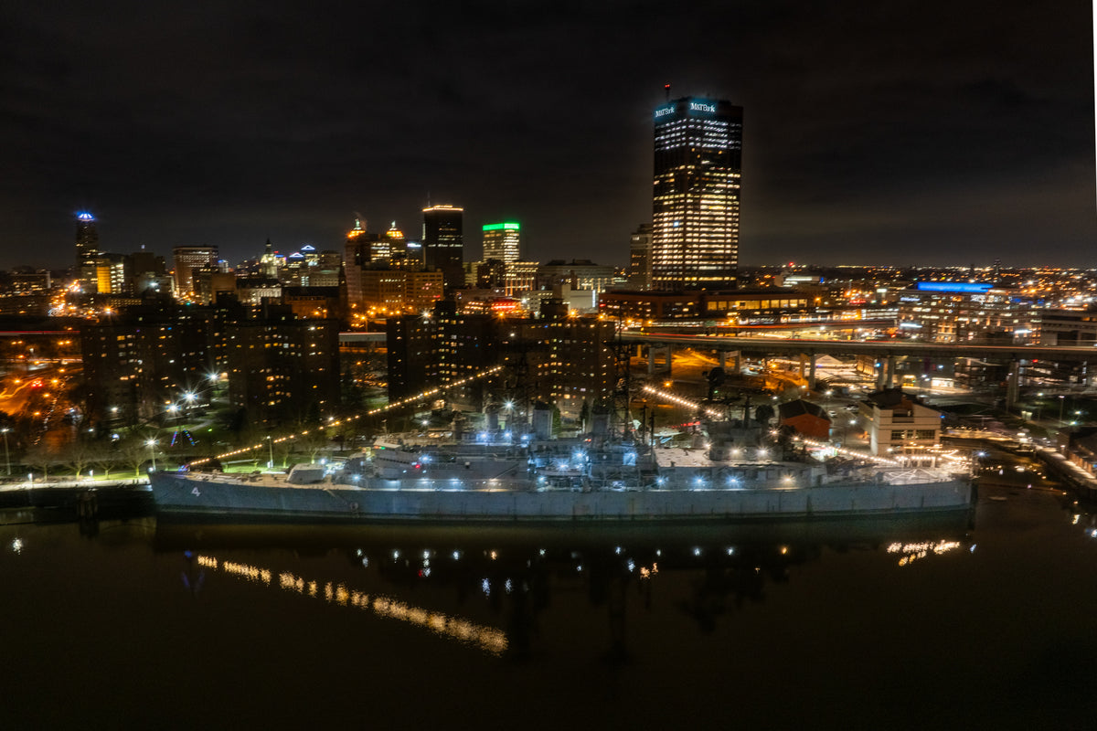 Naval Museum at Night