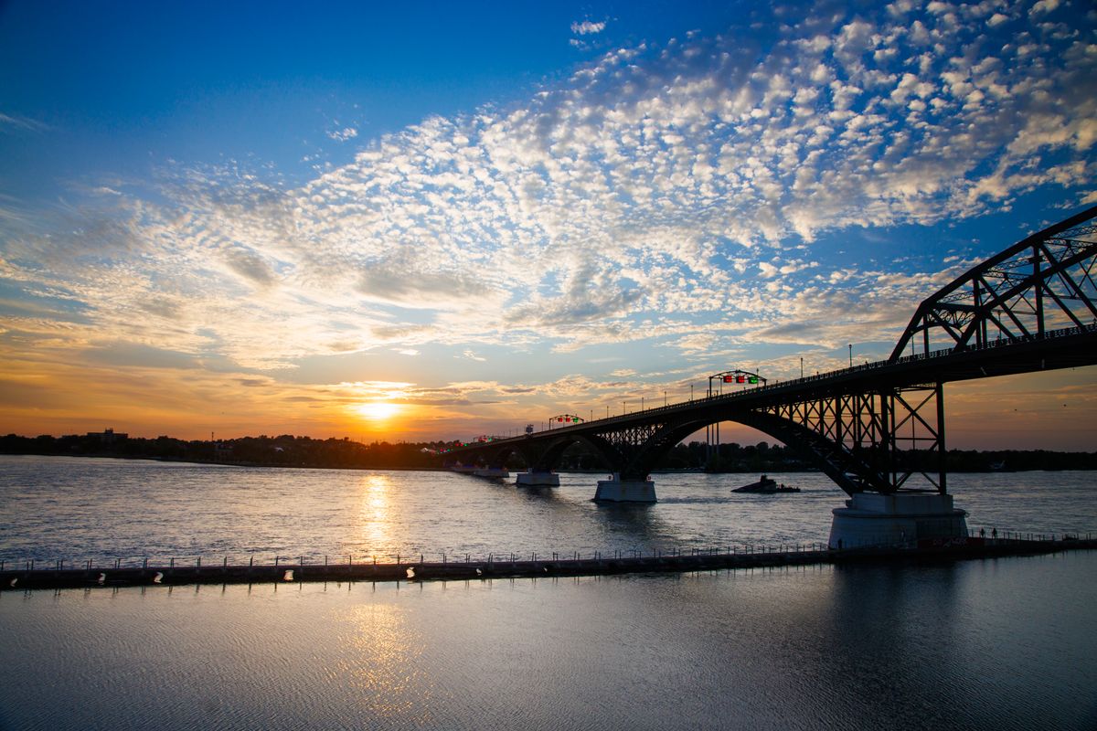 Summertime Peace Bridge
